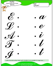 Büyük ve Küçük Sesleri Eşleştir